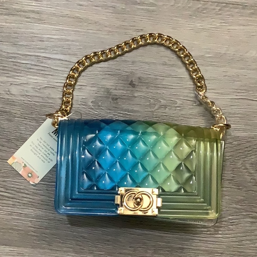 Most Wanted Transparent Two Tone Bag